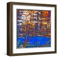 Abstract Stripes, no. 5-Jean-François Dupuis-Framed Art Print