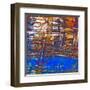 Abstract Stripes, no. 5-Jean-François Dupuis-Framed Art Print