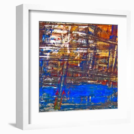 Abstract Stripes, no. 5-Jean-François Dupuis-Framed Art Print