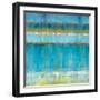 Abstract Stripes-Danhui Nai-Framed Art Print