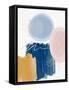 Abstract Strokes 1-Allen Kimberly-Framed Stretched Canvas