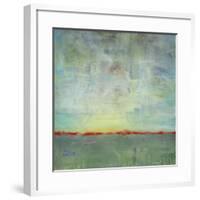 Abstract Sunrise Landscape I-Jean Plout-Framed Giclee Print