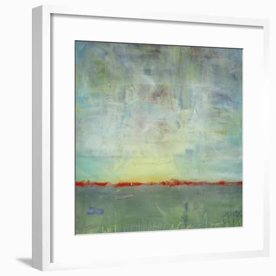 Abstract Sunrise Landscape I-Jean Plout-Framed Giclee Print