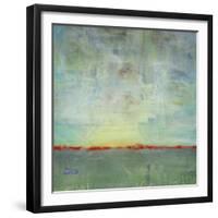 Abstract Sunrise Landscape I-Jean Plout-Framed Giclee Print