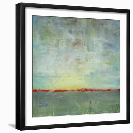 Abstract Sunrise Landscape I-Jean Plout-Framed Giclee Print