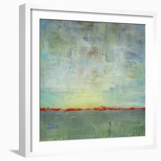 Abstract Sunrise Landscape I-Jean Plout-Framed Giclee Print