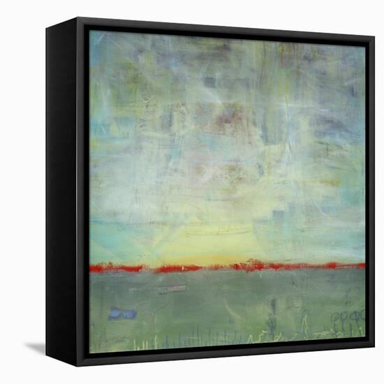 Abstract Sunrise Landscape I-Jean Plout-Framed Stretched Canvas