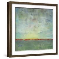 Abstract Sunrise Landscape I-Jean Plout-Framed Giclee Print