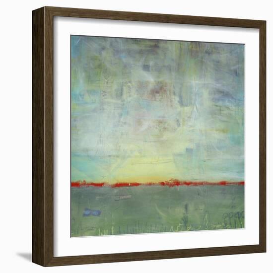 Abstract Sunrise Landscape I-Jean Plout-Framed Giclee Print