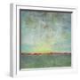 Abstract Sunrise Landscape I-Jean Plout-Framed Giclee Print