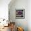 Abstract Swirls Cosmic-null-Framed Art Print displayed on a wall