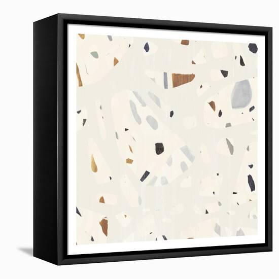 Abstract Terazzo I-Victoria Borges-Framed Stretched Canvas