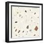 Abstract Terazzo II-Victoria Borges-Framed Art Print