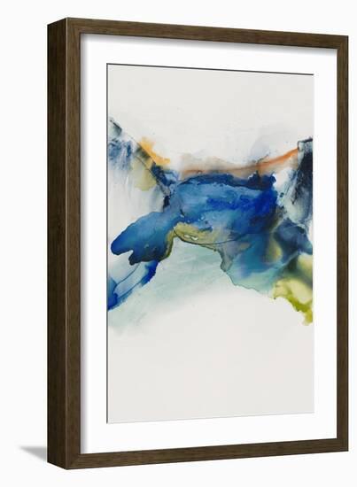 Abstract Terrain II-Sisa Jasper-Framed Art Print