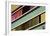 Abstract Texture Wall in Office La Boca Buenos Aires-lkpro-Framed Photographic Print
