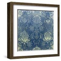 Abstract Textured Vintage Background-iulias-Framed Art Print