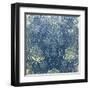 Abstract Textured Vintage Background-iulias-Framed Art Print