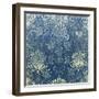 Abstract Textured Vintage Background-iulias-Framed Art Print