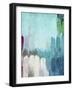 Abstract the Blues II-Irena Orlov-Framed Art Print