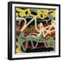 Abstract The Great Wall-Ricki Mountain-Framed Art Print