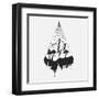 Abstract the Mountains. Hand Draw-MrVayn-Framed Art Print