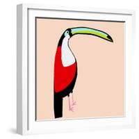 Abstract Toucan-Susan Bryant-Framed Art Print