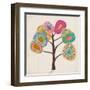 Abstract Tree - Illustration-Cyborgwitch-Framed Art Print