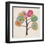 Abstract Tree - Illustration-Cyborgwitch-Framed Art Print