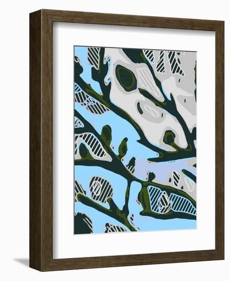Abstract Tree Limbs I-Karen Fields-Framed Art Print