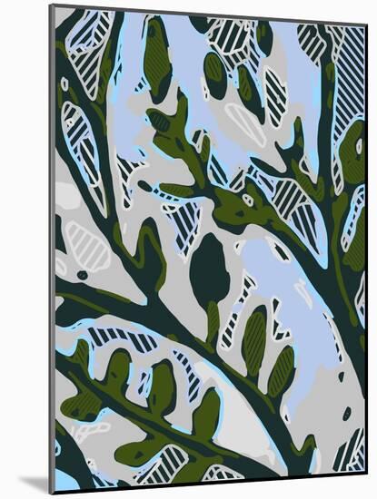 Abstract Tree Limbs II-Karen Fields-Mounted Art Print