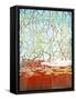 Abstract Trees Study-Emma Moore-Framed Stretched Canvas