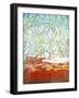 Abstract Trees Study-Emma Moore-Framed Art Print