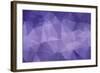 Abstract Triangle Art in Pastel Colors-artnis-Framed Art Print