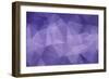 Abstract Triangle Art in Pastel Colors-artnis-Framed Art Print