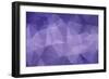 Abstract Triangle Art in Pastel Colors-artnis-Framed Art Print