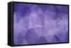 Abstract Triangle Art in Pastel Colors-artnis-Framed Stretched Canvas