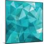 Abstract Triangle Background-Ms.Moloko-Mounted Art Print