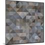 Abstract Triangle Background-epic44-Mounted Art Print