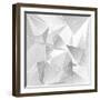 Abstract Triangle Background-epic44-Framed Art Print