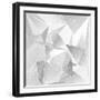 Abstract Triangle Background-epic44-Framed Art Print