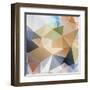 Abstract Triangle Background-Dmitriy Sergeev-Framed Art Print