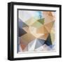 Abstract Triangle Background-Dmitriy Sergeev-Framed Art Print