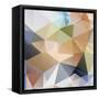 Abstract Triangle Background-Dmitriy Sergeev-Framed Stretched Canvas