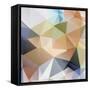 Abstract Triangle Background-Dmitriy Sergeev-Framed Stretched Canvas