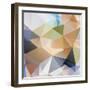 Abstract Triangle Background-Dmitriy Sergeev-Framed Art Print