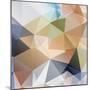 Abstract Triangle Background-Dmitriy Sergeev-Mounted Art Print