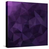 Abstract Triangle Background-Ms.Moloko-Stretched Canvas