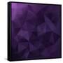 Abstract Triangle Background-Ms.Moloko-Framed Stretched Canvas