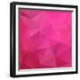 Abstract Triangle Background-Ms.Moloko-Framed Premium Giclee Print