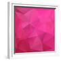 Abstract Triangle Background-Ms.Moloko-Framed Premium Giclee Print